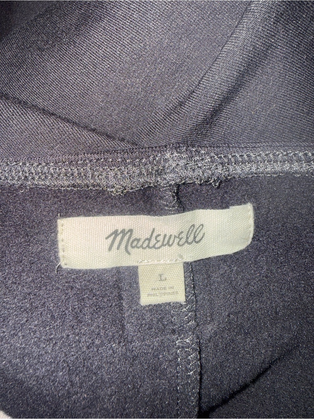 Madewell Black Sleeveless Wide-Leg Pocket Jumpsuit - Picture 8 of 9